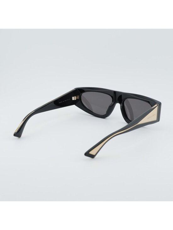Bottega Veneta BV1277S 001 Sunglasses Black Cat Eye Frame, Grey Lenses main image 4
